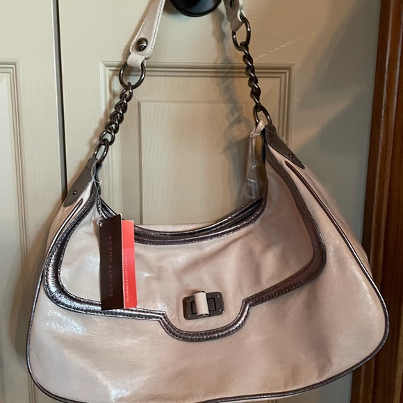 NWT Elliot Lucca Izzie Purse in Stone White - Picture 3 of 7
